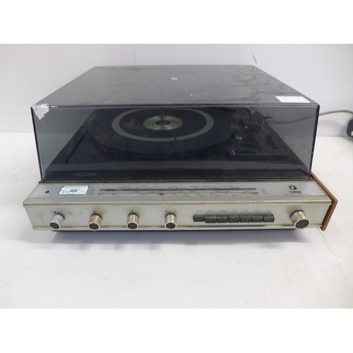 2112 - A quantity of stereo equipment including an Ultra model 6462 turntable record player, a D134 3-speed... 