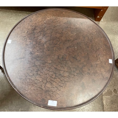 98 - An Art Deco Bakelite circular occasional table