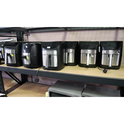 3378 - 9 x Gourmia Air Fryer 7Qt  - Sold As Scrap   (324-144-150,268) *This lot is subject to vat