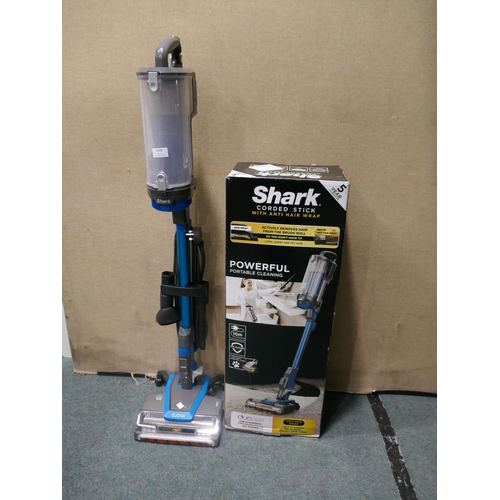 3340 - Shark Corded Stick Vacuum Cleaner - Model   Hz400Ukt, Original RRP £149.99 + vat                    ... 