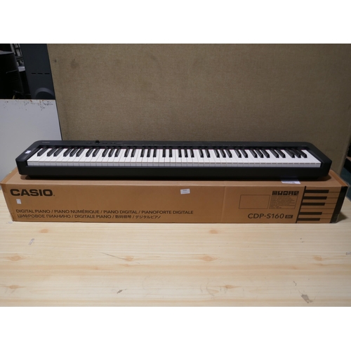 3344 - Casio 88-Key Digital Piano With Stand - Model S160Bkst, Original RRP £399.99 + vat        (325-169) ... 