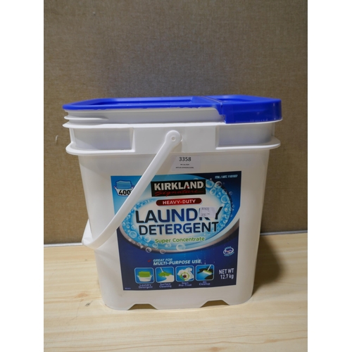 3358 - Kirkland Signature Laundry Detergent (12.7Kg)    (325-175) This lot is subject to vat