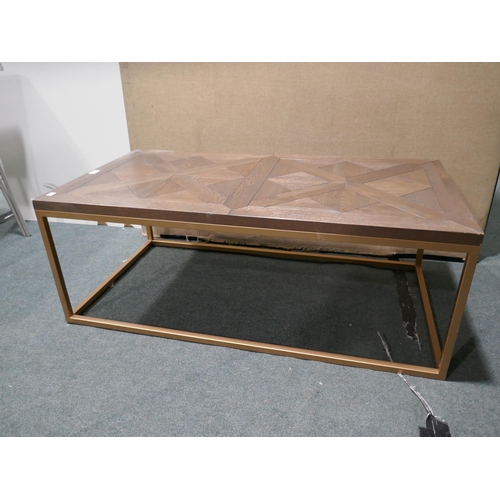 3369 - Bentley Designs Astoria Oak Coffee Table, Original RRP £299.99 + vat    (325-274) This lot is subjec... 