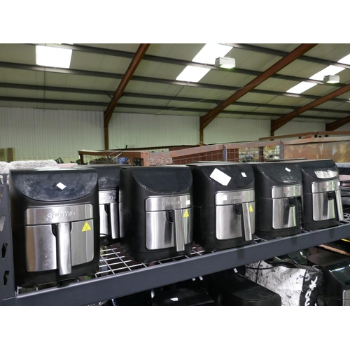 3385 - 7 x Gourmia Air Fryers 7Qt  - Sold As Scrap   (325-75,149-152,227,228) This lot is subject to vat