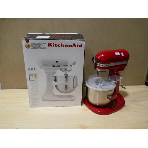 3343 - Kitchenaid Heavy Duty Red 4.8L Stand Mixer, Original RRP £316.66 + vat   (325-275) This lot is subje... 