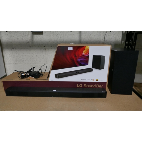 3006 - LG Sn5 Soundbar With Wireless Sub  - no remote   - Model Sn5.Dgbrllk, Original RRP £189.99 + vat (32... 