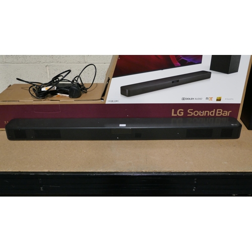 3006 - LG Sn5 Soundbar With Wireless Sub  - no remote   - Model Sn5.Dgbrllk, Original RRP £189.99 + vat (32... 