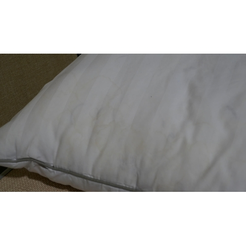 3038 - 2 x Hotel Grand Down Roll Jumbo Pillows    (325-200,211,215,216) This lot is subject to vat