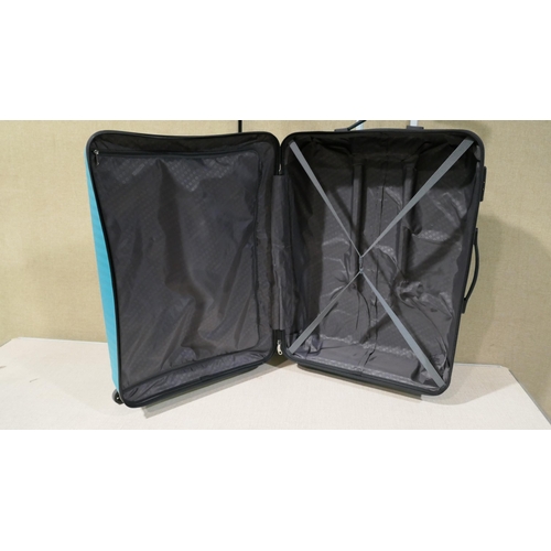 3042 - American Tourister Jetdriver Large 79Cm  4 Wheel Spinner Hardside suitcase ( damaged handle) (325-23... 