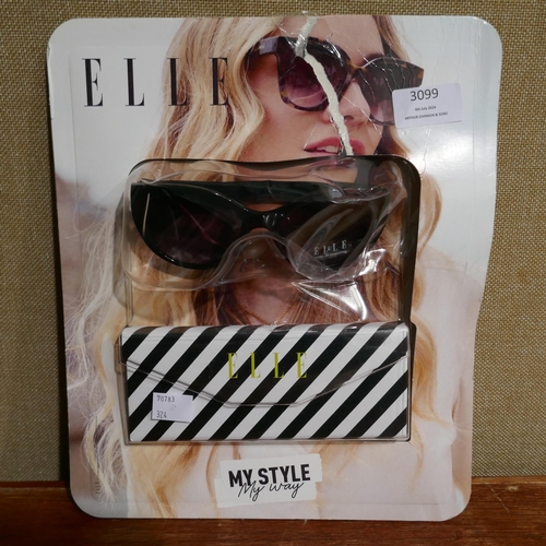 3099 - Elle Ladies Clam Sun Glasses (324-381) *This lot is subject to vat