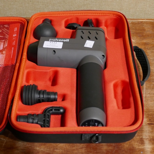 3111 - Pulseroll Massage Gun , Original RRP £149.99 + vat      (325-270) This lot is subject to vat