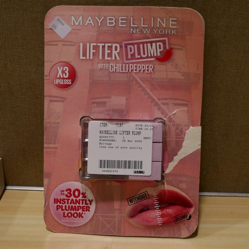 3138 - Maybelline Lifter Plump, Sensse LED Make Up Mirror, Getting Started Skin Kit Package  (325-8,209,235... 