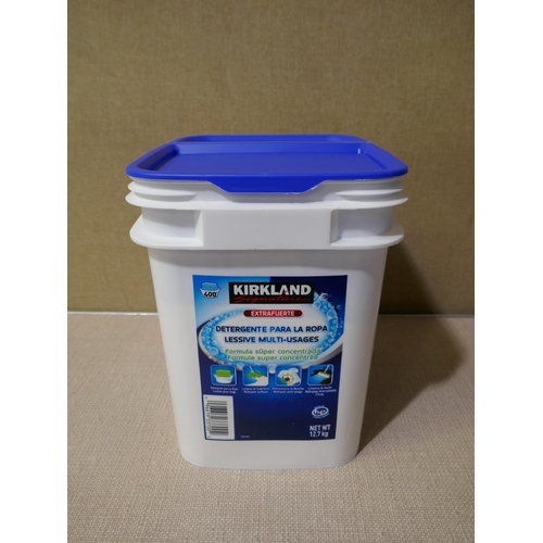 3284 - Kirkland Signature Laundry Detergent(12.7Kg), Dish cloths, (325-11,70) This lot is subject to vat