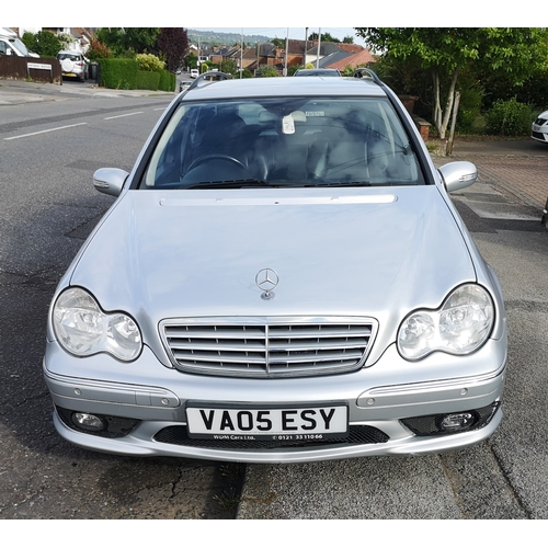 2285A - Mercedes C200 K Sport Edition automatic estate car, 1.8 petrol, MOT 2/3/25, 179475 miles, full leath... 