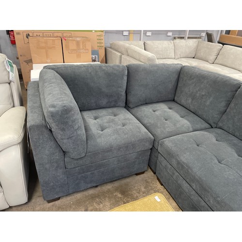 1304 - Tisdale 6 piece Sofa Dark Grey, Original RRP £1249.99 + vat (4206-24) *This lot is subject to vat