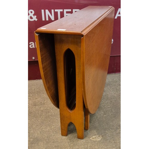 9 - A McIntosh teak drop leaf table