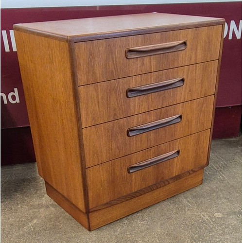 27 - A G-Plan Fresco teak chest of drawers