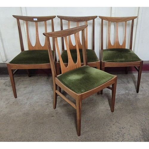 29 - A set of four G-Plan Brasillia teak dining chairs