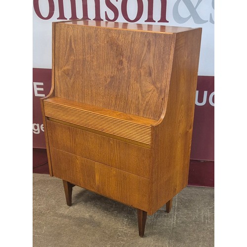 37 - A Elliots of Newbury teak bureau