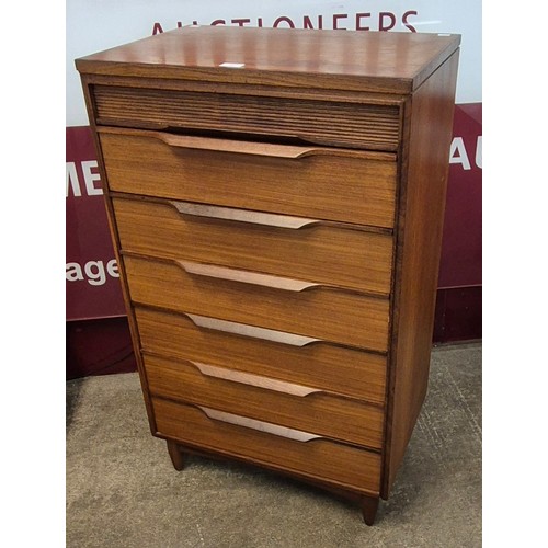 49 - A Wrighton teak chest of drawers