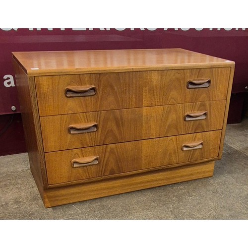 48 - A G-Plan Fresco teak chest of drawers