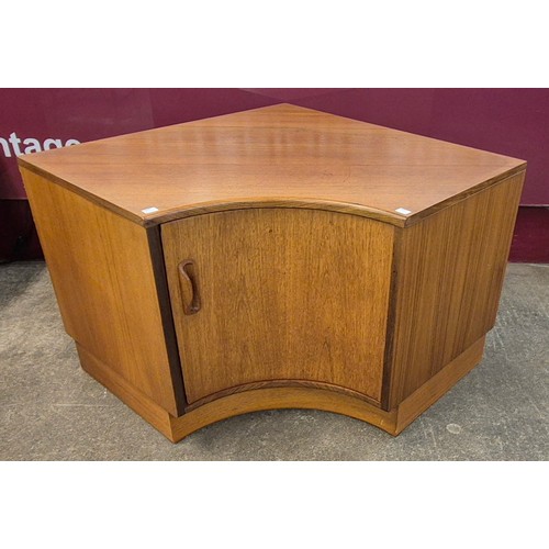 47 - A G-Plan Fresco teak corner cabinet