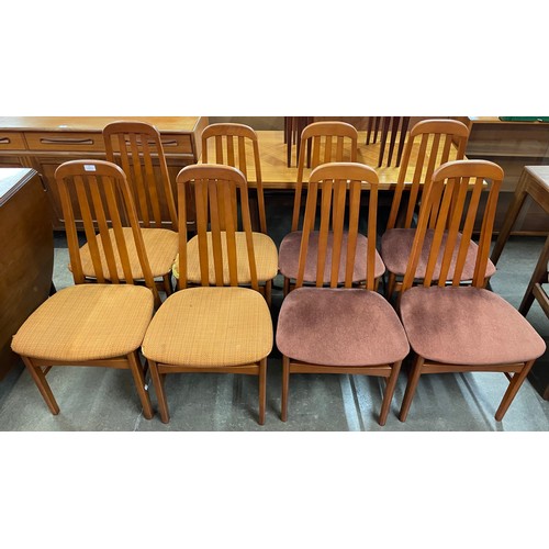 97 - A set of eight Jentique 39 model teak dining chairs