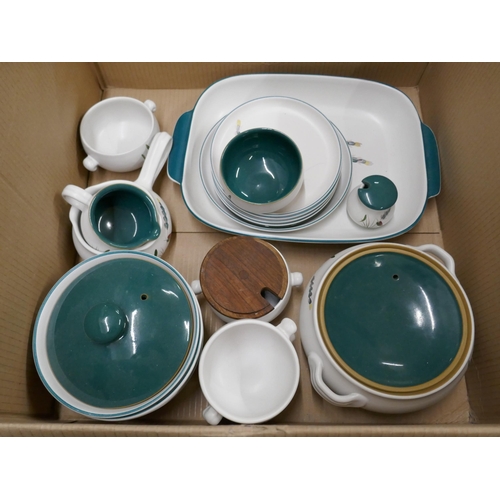 1150 - Denby Green Wheat tablewares **PLEASE NOTE THIS LOT IS NOT ELIGIBLE FOR IN-HOUSE POSTING AND PACKING... 