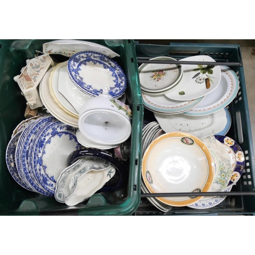 1174 - Two boxes of mixed china and other china **PLEASE NOTE THIS LOT IS NOT ELIGIBLE FOR IN-HOUSE POSTING... 