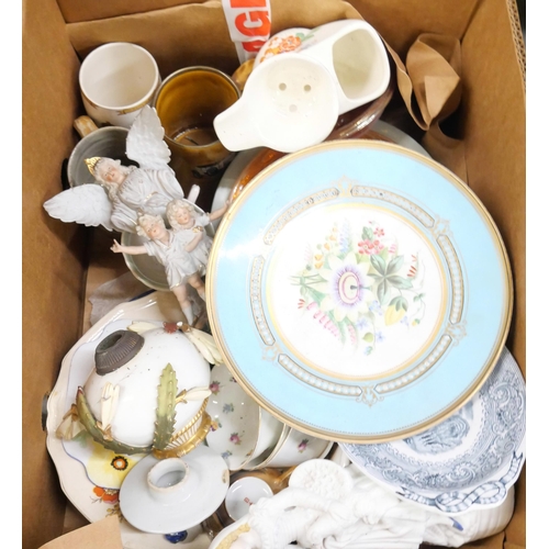 1174 - Two boxes of mixed china and other china **PLEASE NOTE THIS LOT IS NOT ELIGIBLE FOR IN-HOUSE POSTING... 