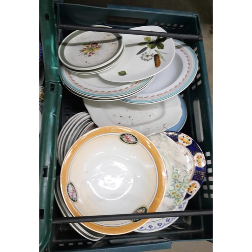 1174 - Two boxes of mixed china and other china **PLEASE NOTE THIS LOT IS NOT ELIGIBLE FOR IN-HOUSE POSTING... 