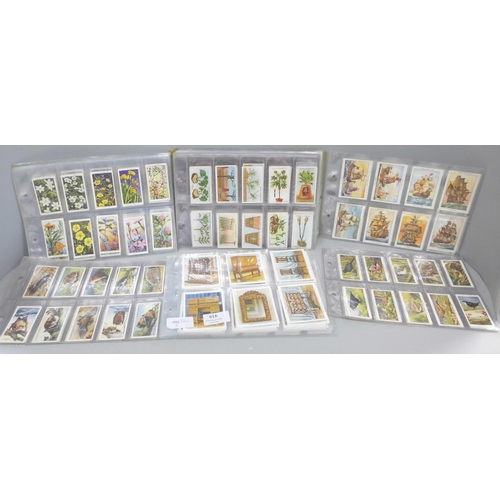 616 - Fifteen complete sets of cigarette cards including The King's Art Treasures