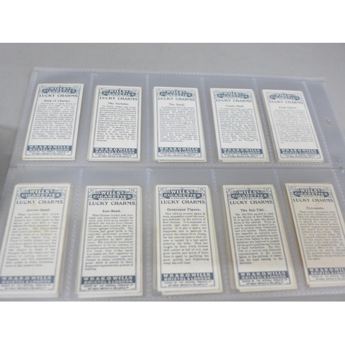 616 - Fifteen complete sets of cigarette cards including The King's Art Treasures