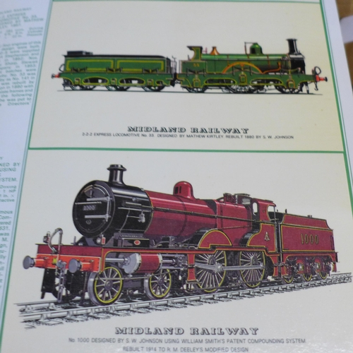 669 - A box of railway ephemera including postcards, covers, album of luggage labels, etc.