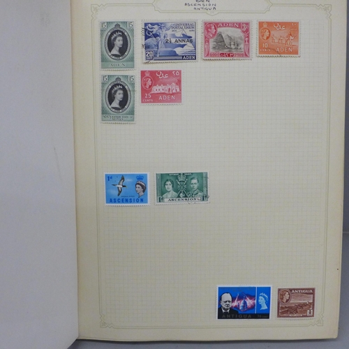 673 - A Great Britain and Commonwealth stamp collection in a Simplex album