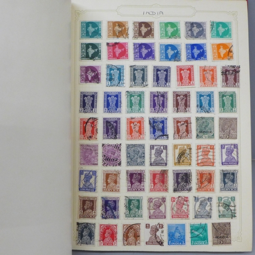 673 - A Great Britain and Commonwealth stamp collection in a Simplex album