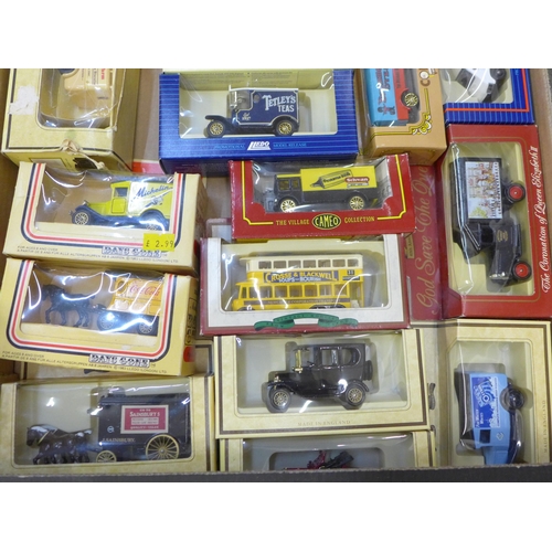 730 - A collection of eighteen model vehicles