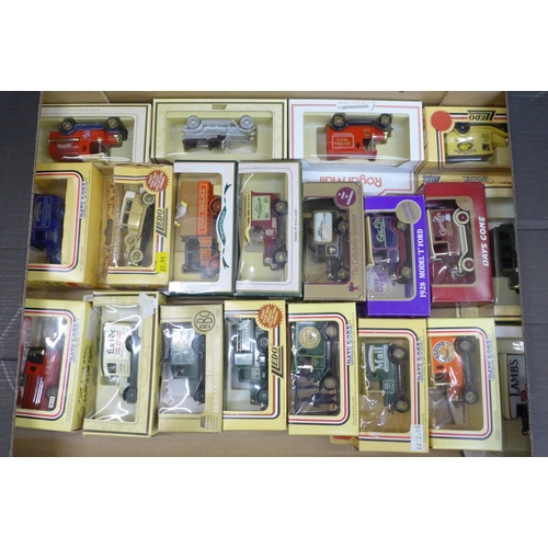 734 - A collection of twenty model vehicles