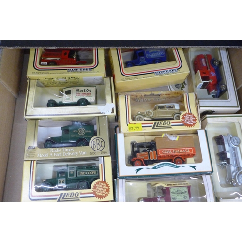 734 - A collection of twenty model vehicles