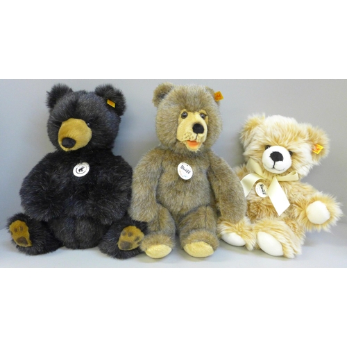 742 - Three Steiff teddy bears including Bobby