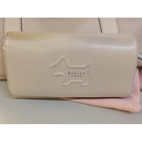 744 - Two Radley handbags and one other handbag