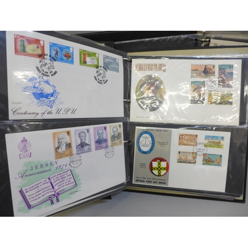 756 - A collection of stamps including first day covers