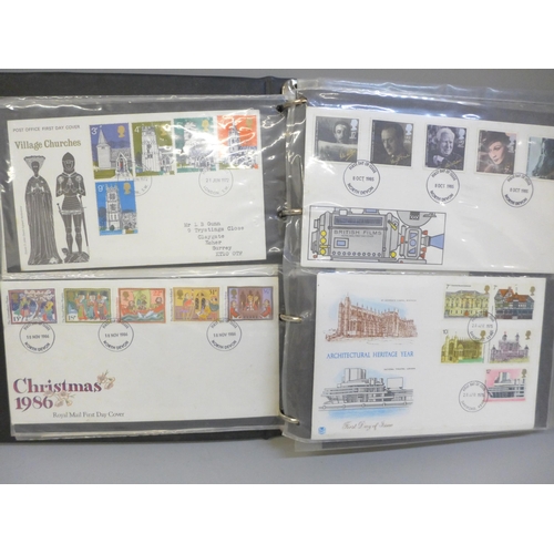 756 - A collection of stamps including first day covers