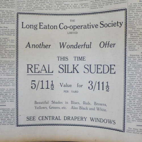 761 - The Long Eaton Advertiser, January 1932 to December 1932