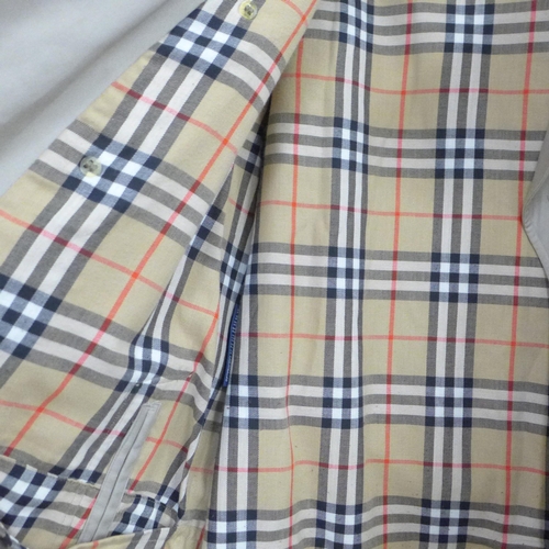 762 - A gentleman's Burberry raincoat