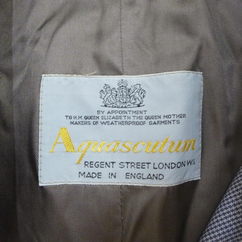 762A - A gentleman's Aquascutum raincoat