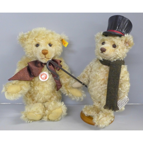 765 - Two Steiff Teddy Bears, The Bearington collection and Classic