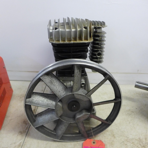 2007 - A Clarke CAR9PC 9m retractable air hose reel, a Clarke BC190 Start 'N' Charge, a Clarke NH3APC compr... 