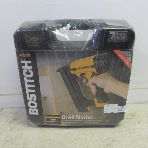 2034 - A Stanley Bostitch 18 gauge Brad Nailer model BT1855-E