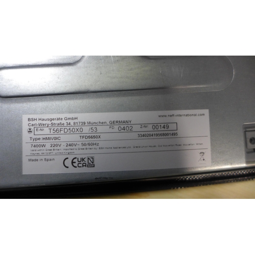 3001 - Neff FlexInduction 4 Zone Hob (H51xW592xD522) (Model no: T56FD50X0) (550-29) * This lot is subject t... 